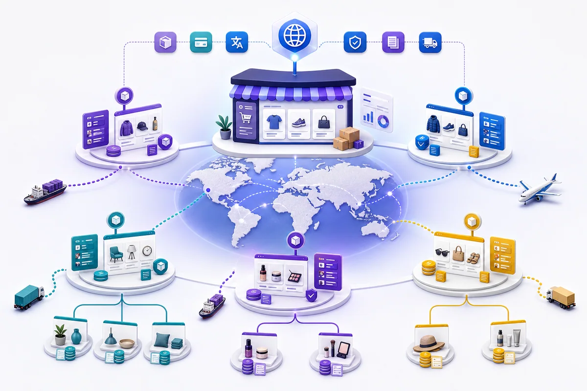 Shopify Markets教程(2026):市场、货币、目录与运费